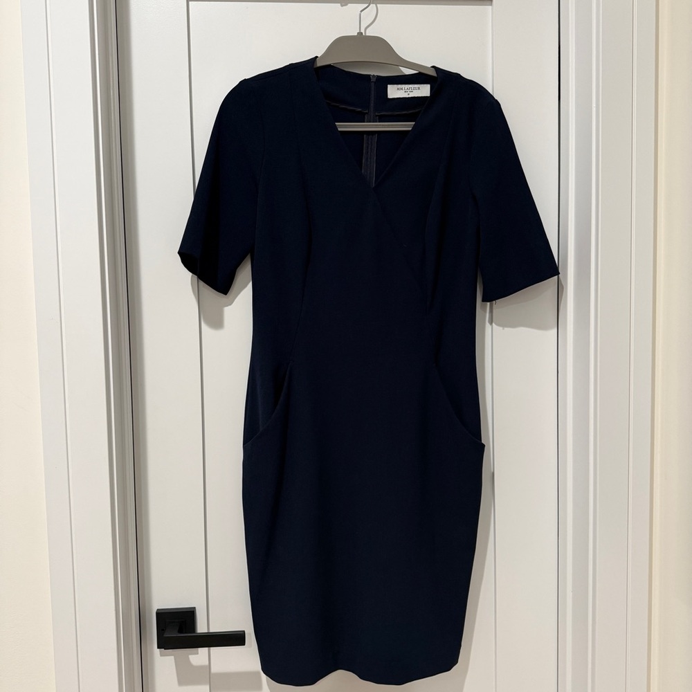 MM Lafleur Navy Maxwell Dress